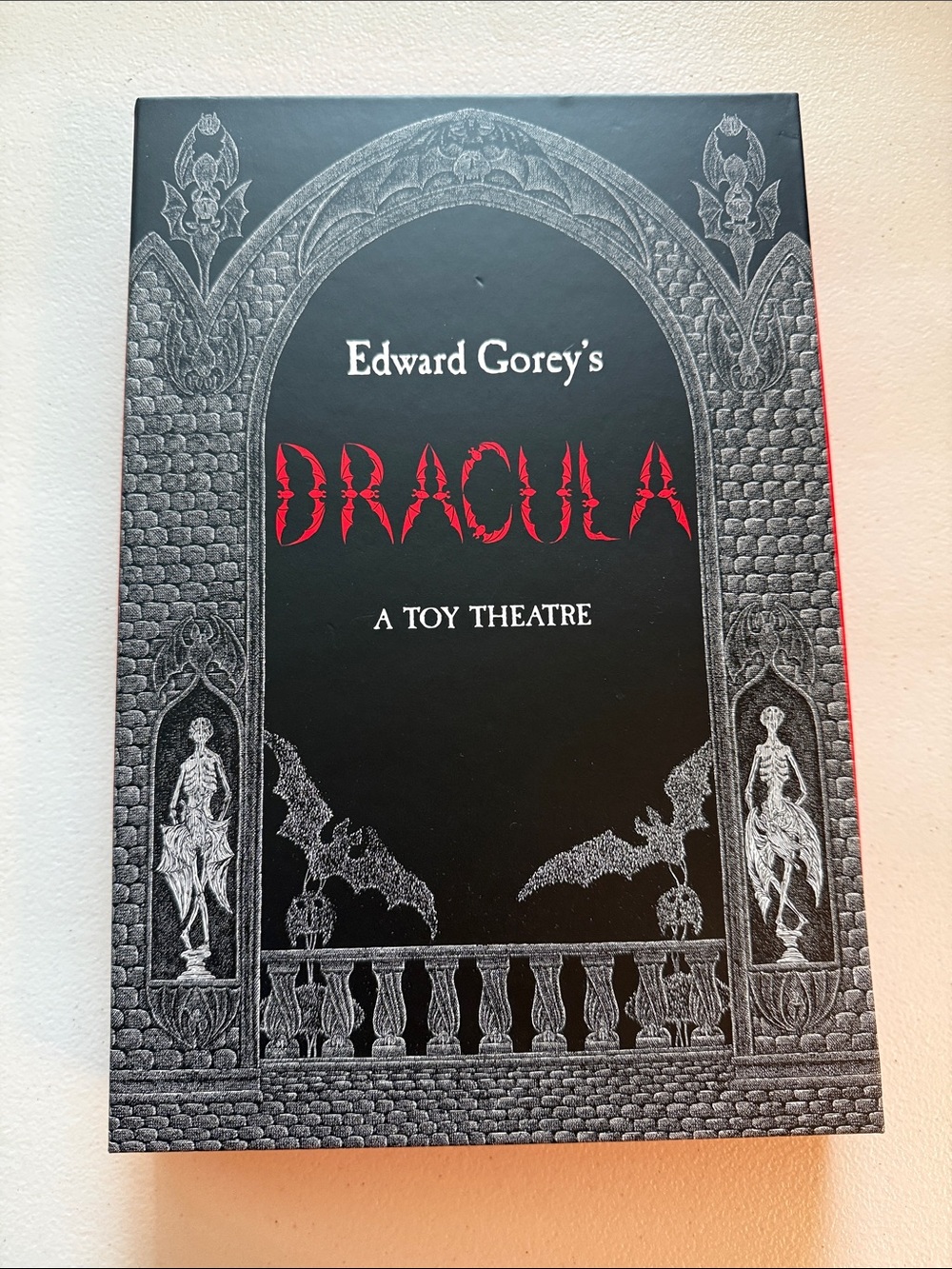 Edward Gorey Dracula Toy Theatre Game Set by Pomegranate NWOT